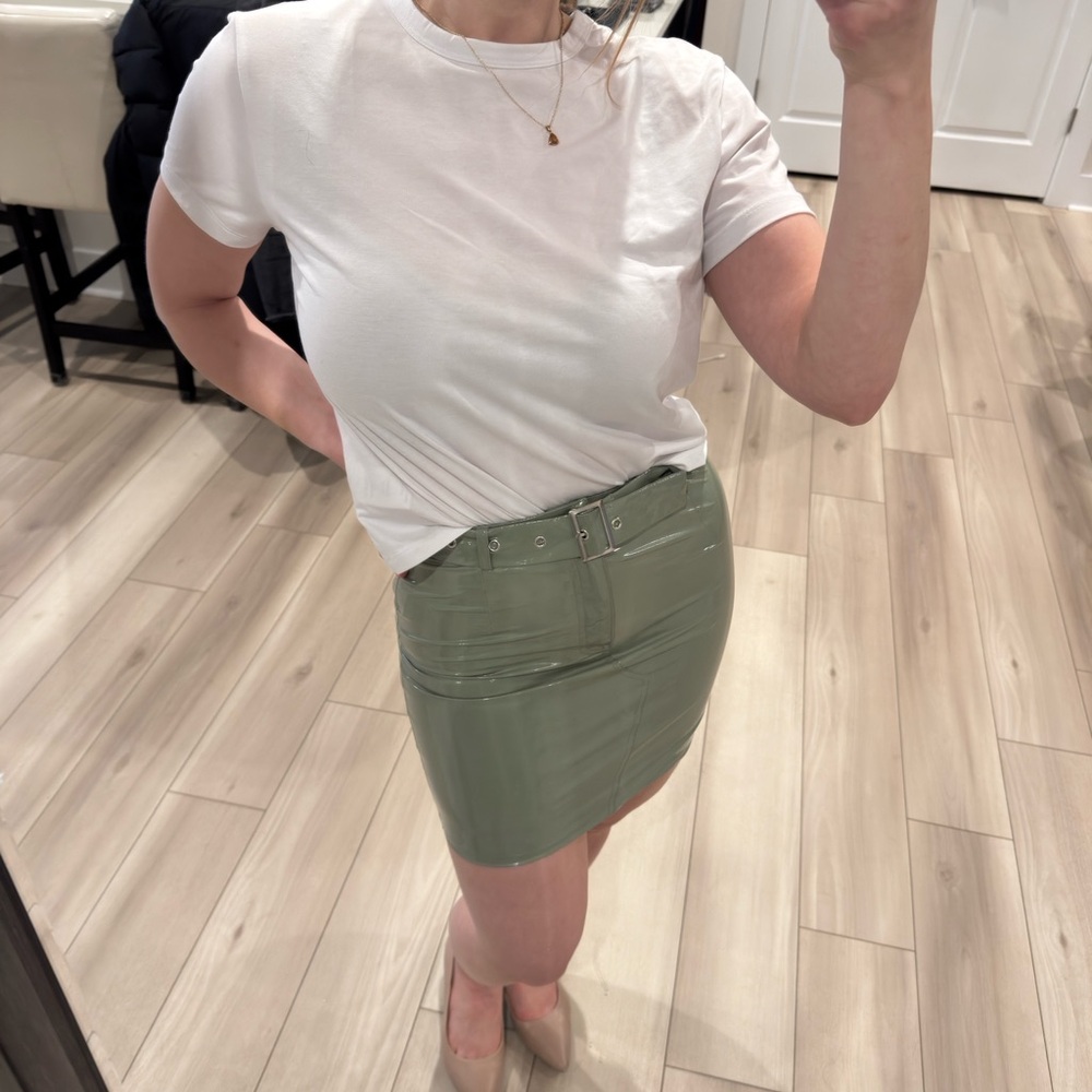 Camila Coelho Sage Mini Skirt